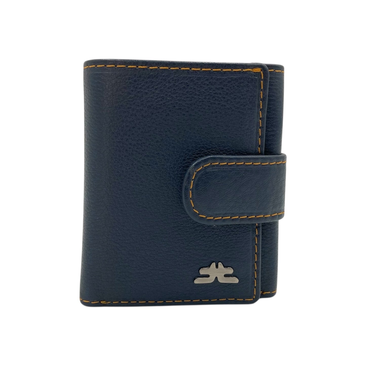 Trifold Wallet RFID Slim 10CC Double Stitch # 1539N [EL.LOOP]