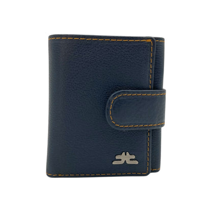 Trifold Wallet RFID Slim 10CC Double Stitch # 1539N [EL.LOOP]
