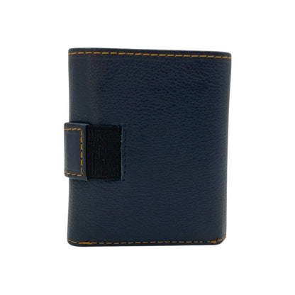 Trifold Wallet RFID Slim 10CC Double Stitch # 1539N [EL.LOOP]