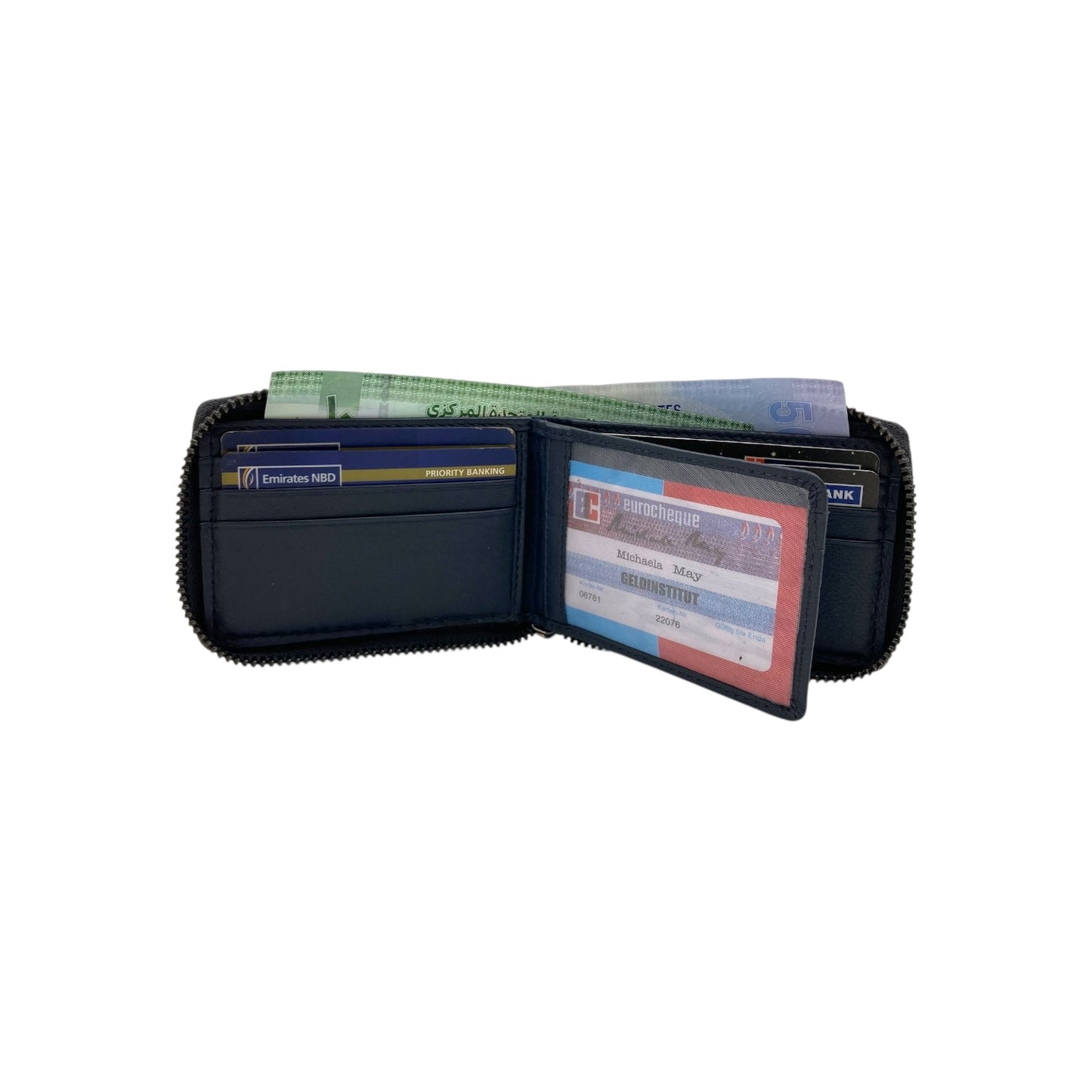 ZipVault 12 Card Full Zip Wallet RFID # 1020Z