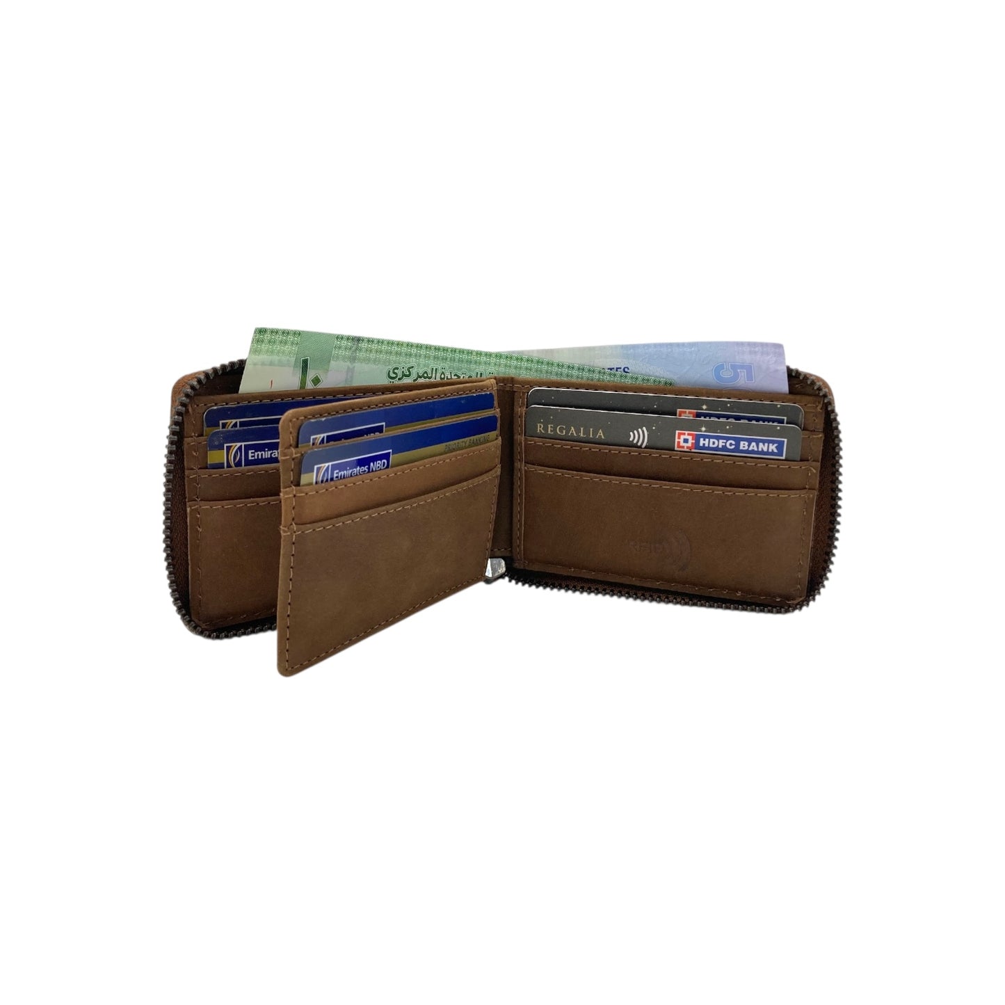 ZipVault 12 Card Full Zip Wallet RFID # 1020Z