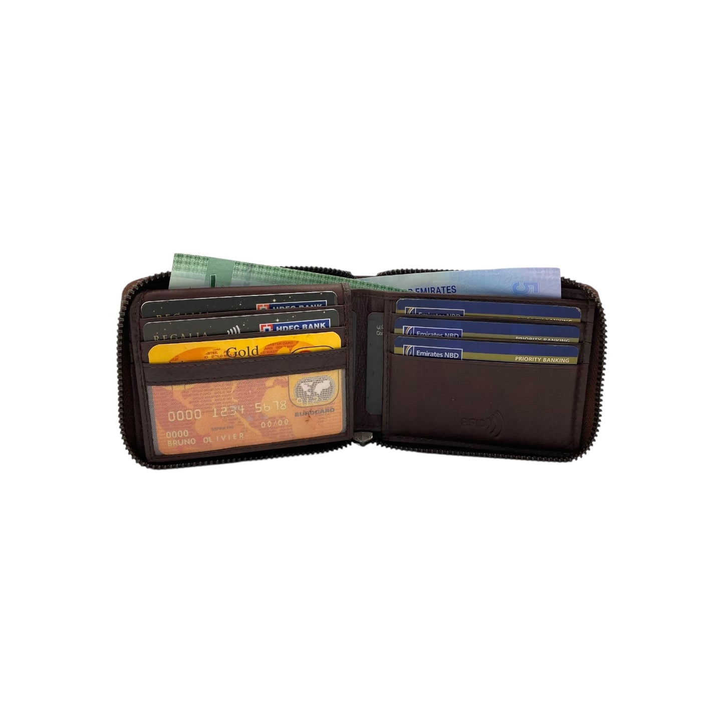 ZipVault Full Zip Wallet RFID # 1981Z