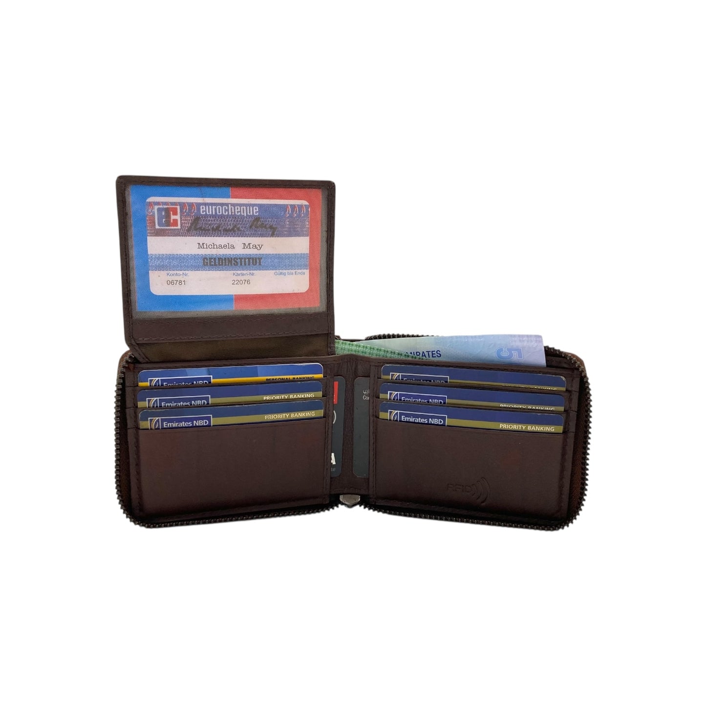 ZipVault Full Zip Wallet RFID # 1981Z