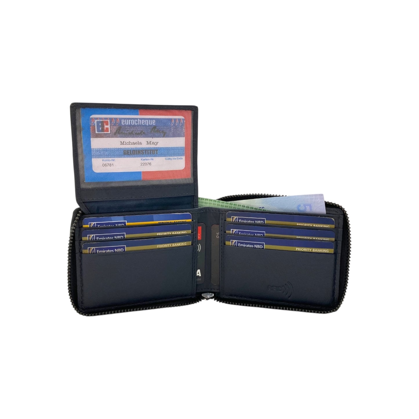 ZipVault Full Zip Wallet RFID # 1981Z
