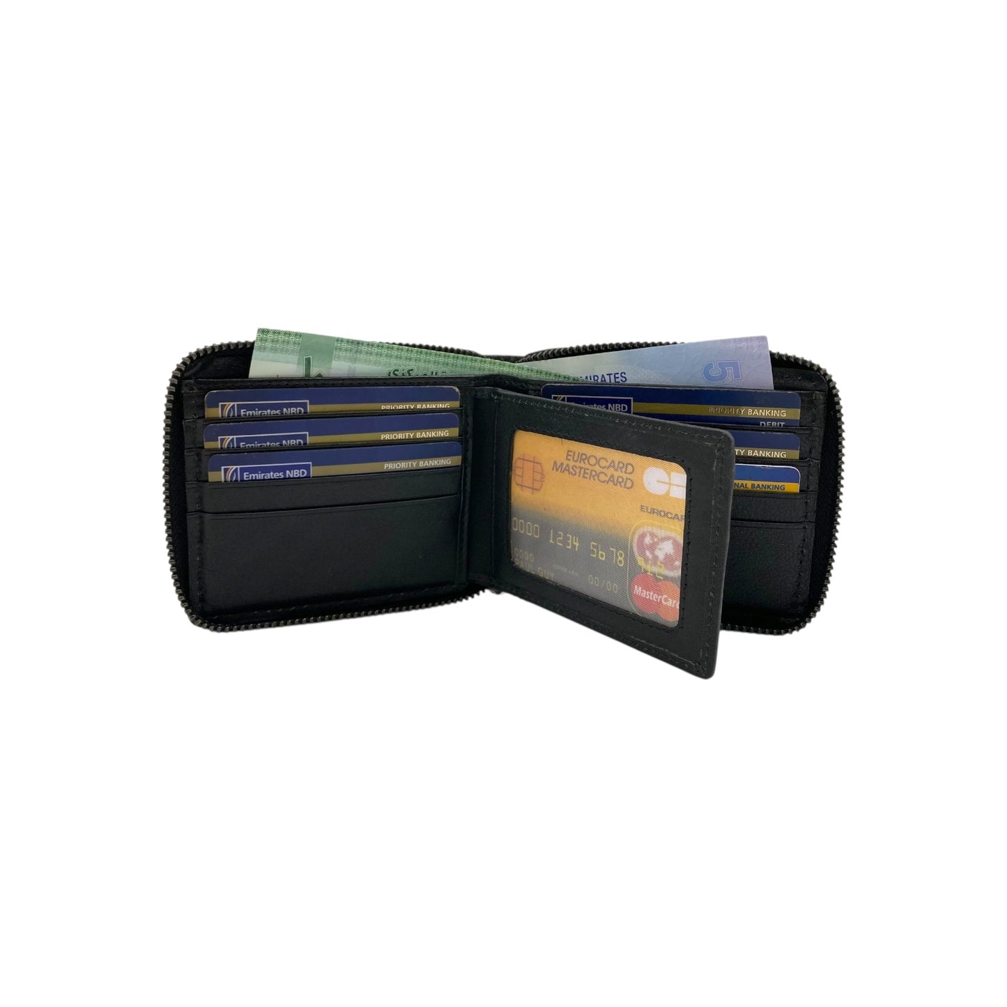 ZipVault 16 Card Full Zip Wallet RFID #4094NZ.2