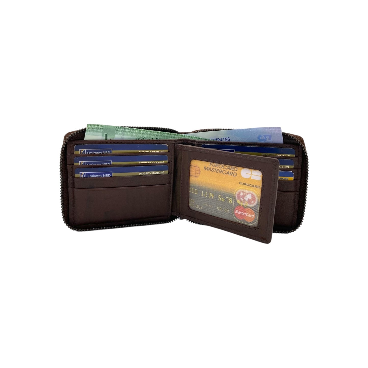 ZipVault 16 Card Full Zip Wallet RFID #4094NZ.2