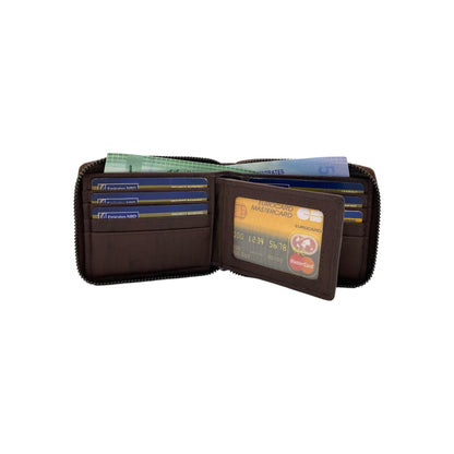 ZipVault 16 Card Full Zip Wallet RFID #4094NZ.2
