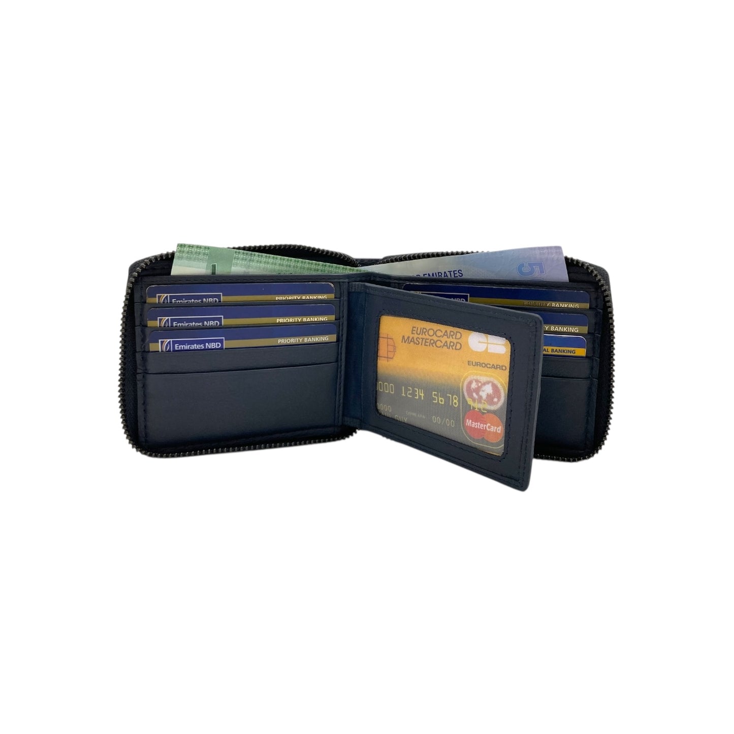 ZipVault 16 Card Full Zip Wallet RFID #4094NZ.2