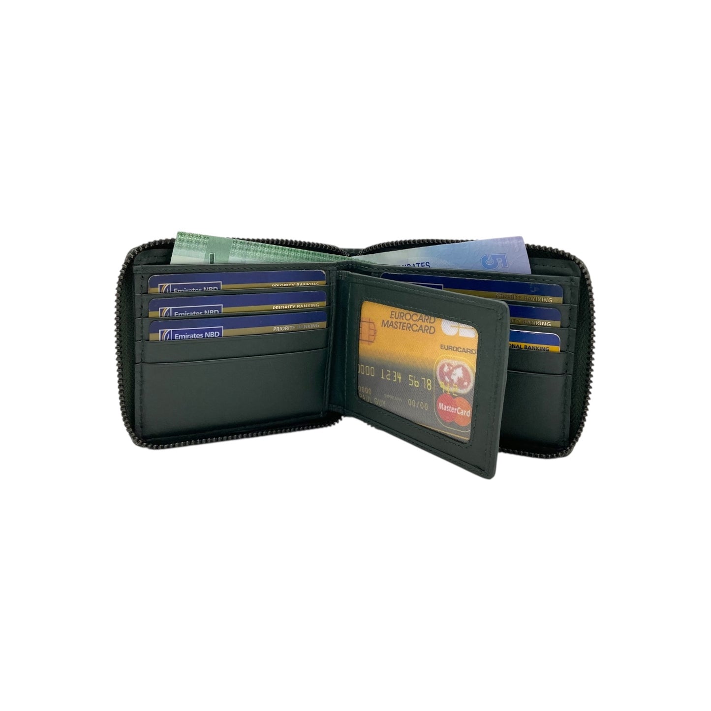 ZipVault 16 Card Full Zip Wallet RFID #4094NZ.2