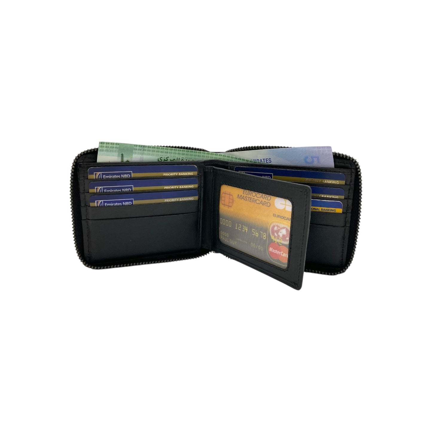 ZipVault 16 Card Full Zip Wallet RFID #4094NZ.2