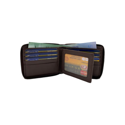 ZipVault 16 Card Full Zip Wallet RFID #4094NZ.2