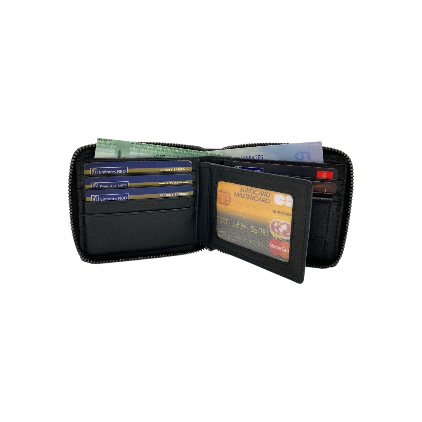 ZipVault 12 Card Full Zip Wallet RFID #4094CNZ.2
