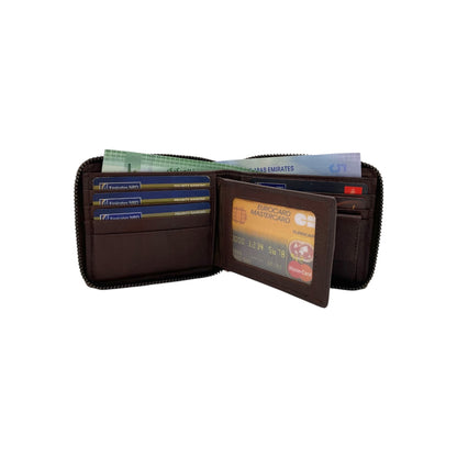 ZipVault 12 Card Full Zip Wallet RFID #4094CNZ.2