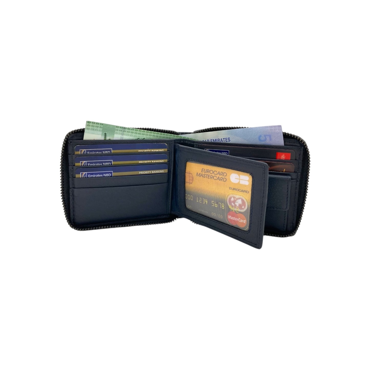 ZipVault 12 Card Full Zip Wallet RFID #4094CNZ.2
