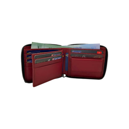 ZipVault 12 Card Full Zip Wallet RFID #4094CNZ.2