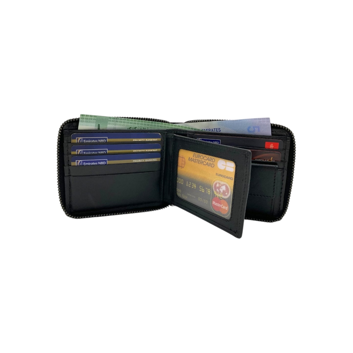 ZipVault 12 Card Full Zip Wallet RFID #4094CNZ.2