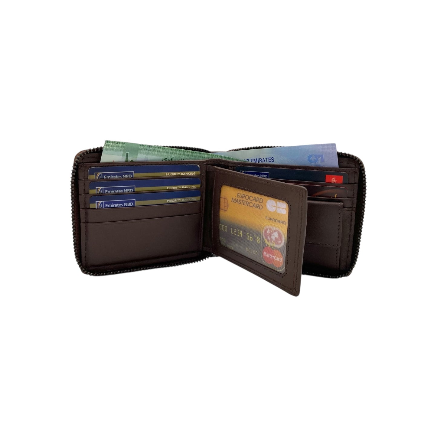 ZipVault 12 Card Full Zip Wallet RFID #4094CNZ.2