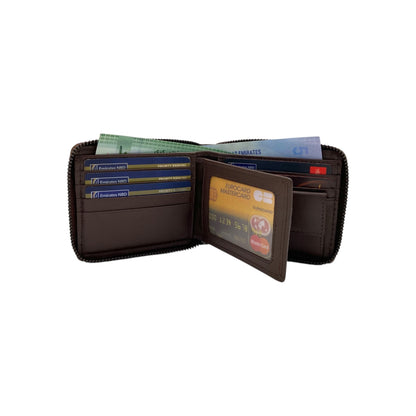 ZipVault 12 Card Full Zip Wallet RFID #4094CNZ.2