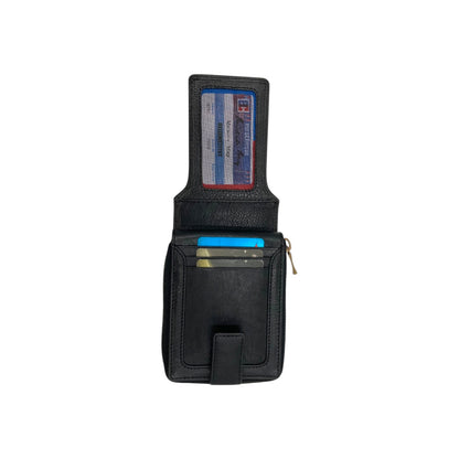 ZipVault 11 Card Full Zip Wallet RFID #4675Z