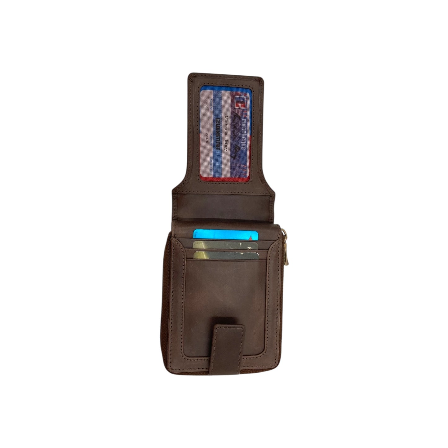 ZipVault 11 Card Full Zip Wallet RFID #4675Z