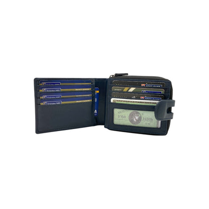 ZipVault 11 Card Full Zip Wallet RFID #4643Z