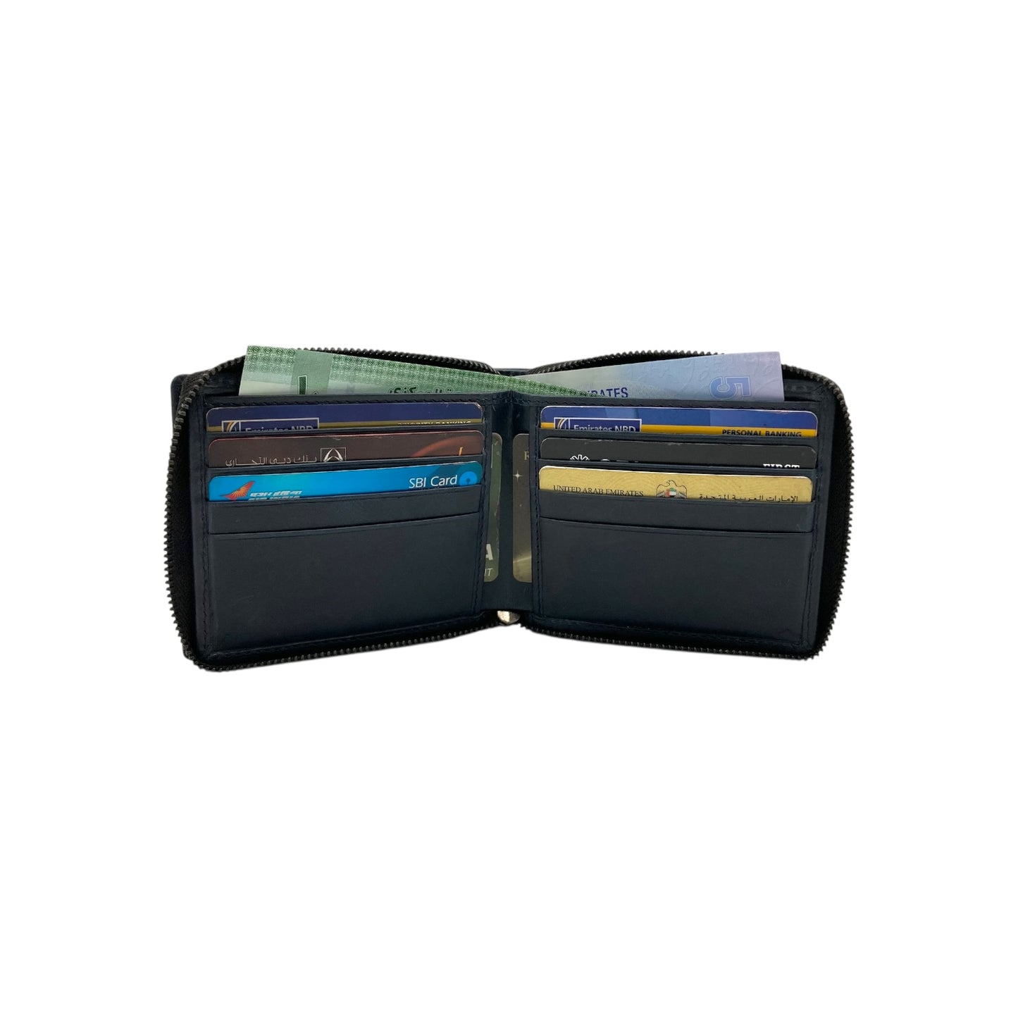 ZipVault 11 Card Full Zip Wallet RFID #4643Z