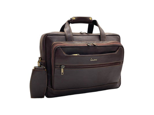 Ultra Light Premium Leather Laptop Bag #2881