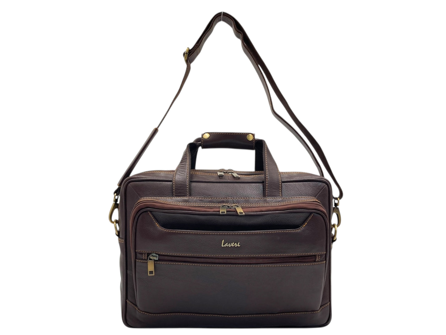 Voyager VIP Leather Laptop Bag Premium # 2881