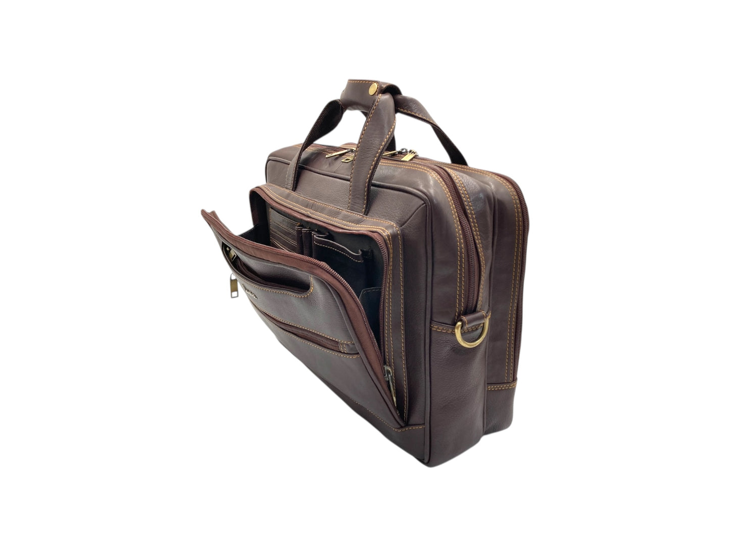 Voyager VIP Leather Laptop Bag Premium # 2881