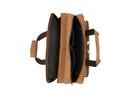 Voyager VIP Leather Laptop Bag Premium # 2881