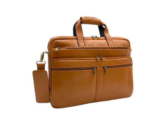 Ultra Light Premium Leather Laptop Bag #2888