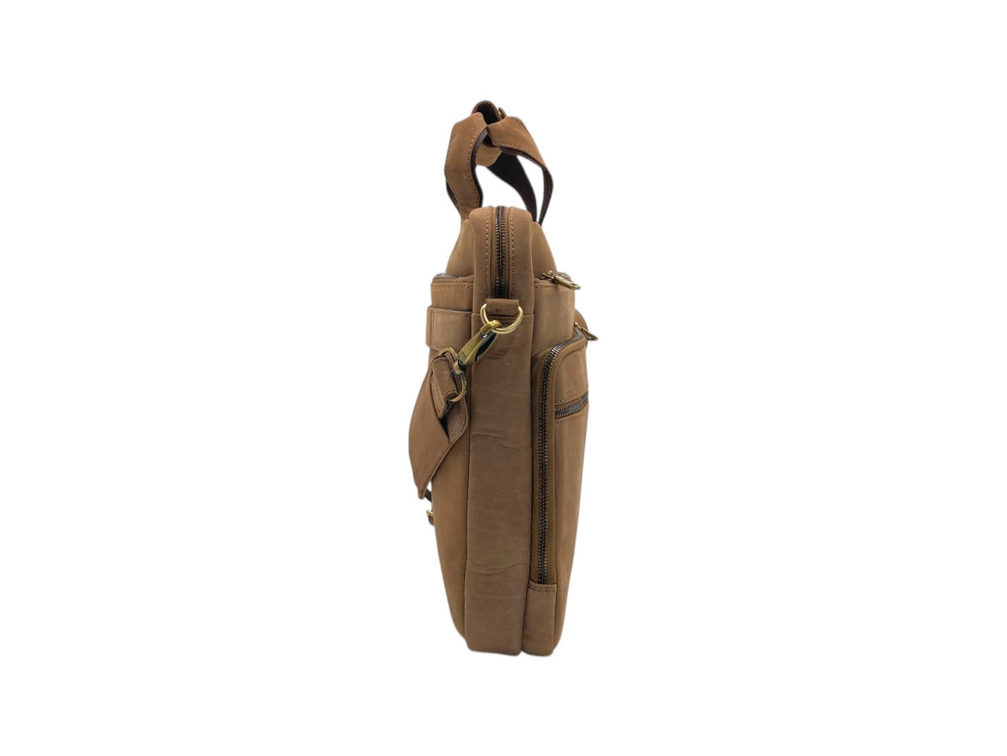 Explorer Premium Vintage Leather Laptop Bag #2888
