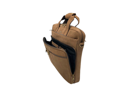 Explorer Premium Vintage Leather Laptop Bag #2888