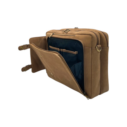 Switchable Classic Multi-Purpose Vintage Messenger Cum backpack Bag #2890