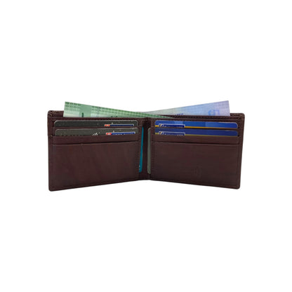 Pebble Texture 10 Card Billfold Wallet # 1727N.2