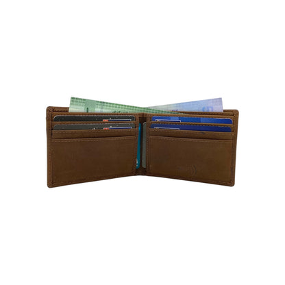 Pebble Texture 10 Card Billfold Wallet # 1727N.2