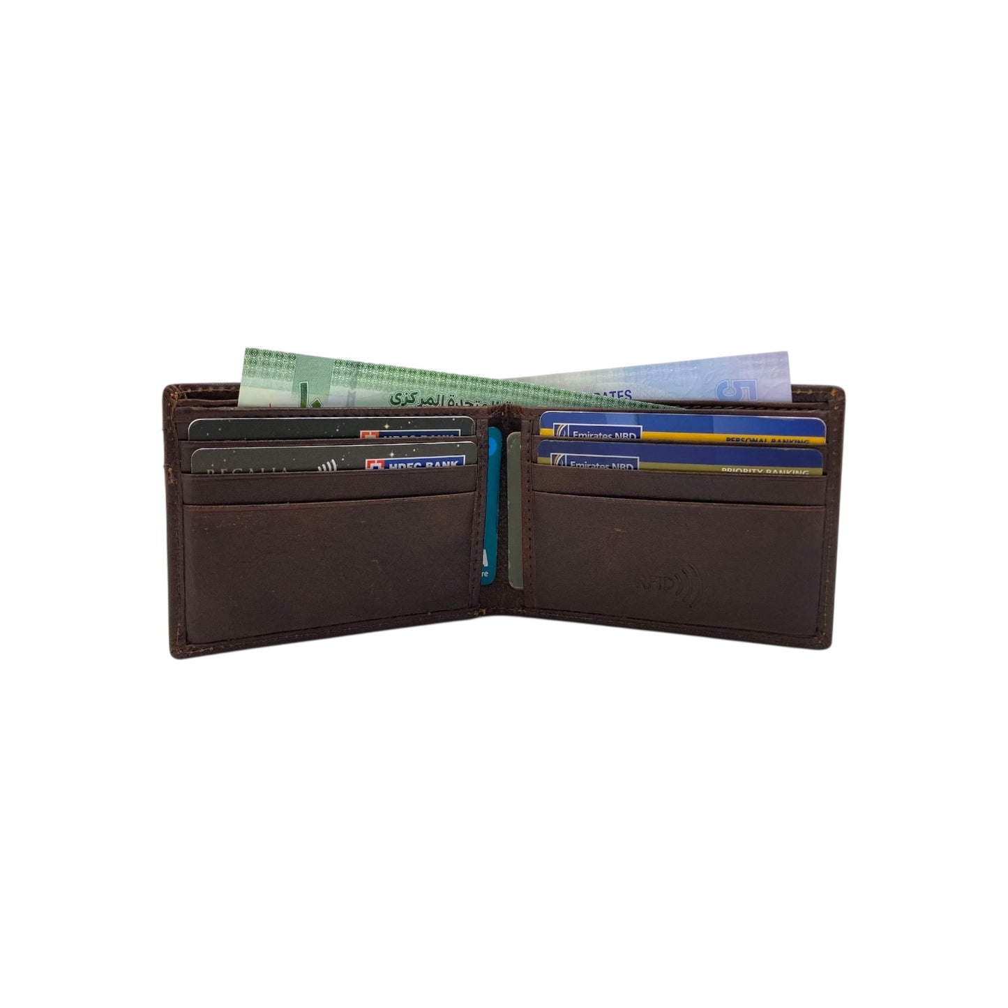 Pebble Texture 10 Card Billfold Wallet # 1727N.2