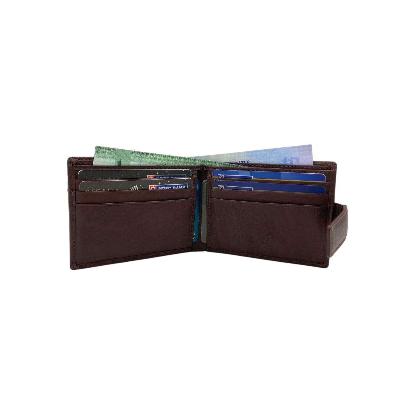 Pebble Texture 10 Card Billfold Wallet # 1727NL.2