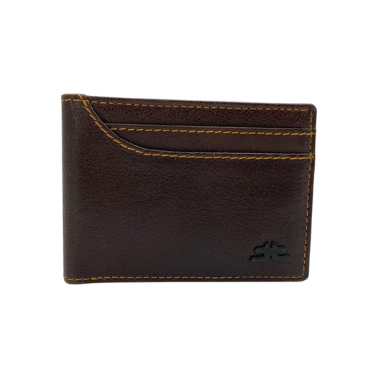 Pebble Texture 10 Card Billfold Wallet # 1727N.2 Button