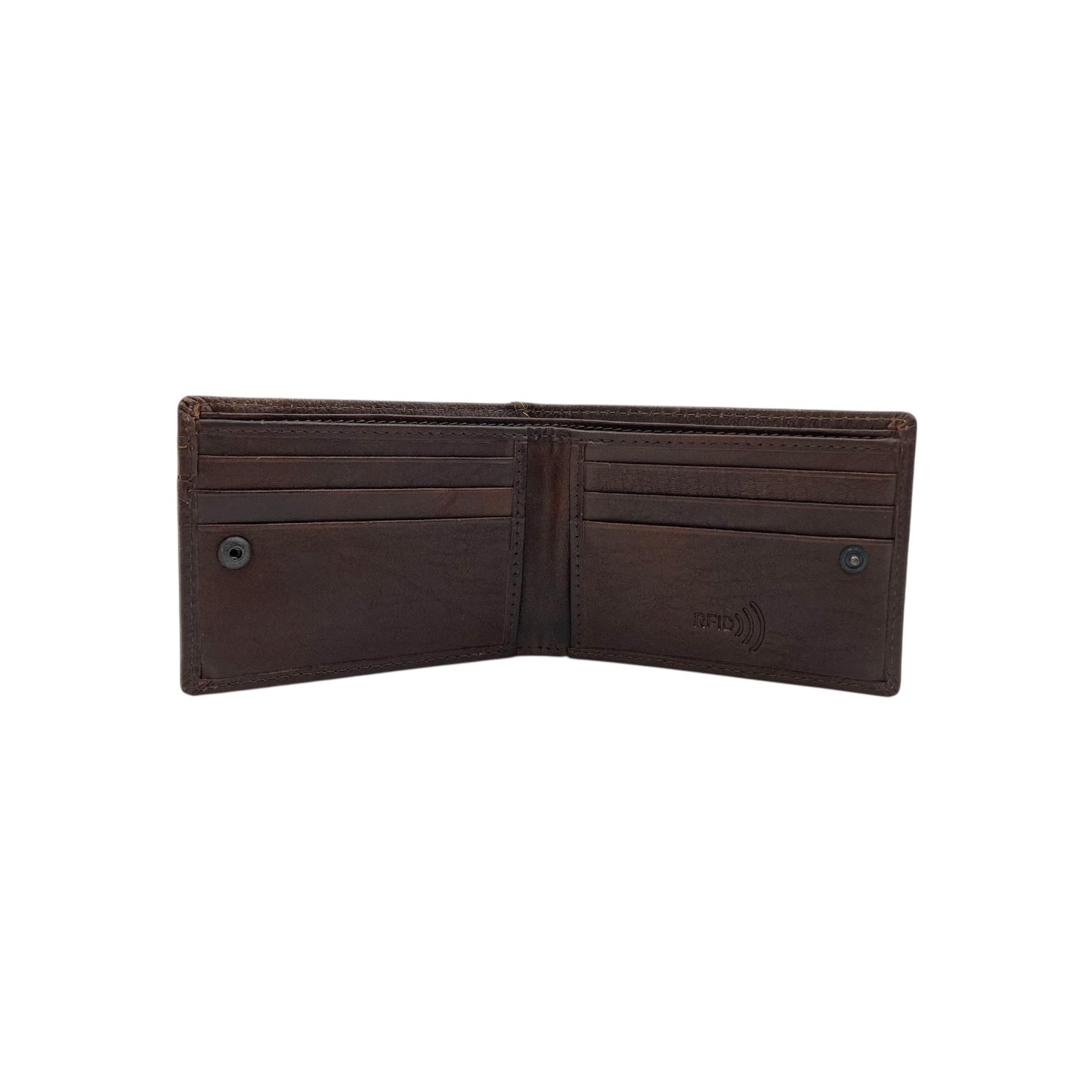Pebble Texture 10 Card Billfold Wallet # 1727N.2 Button