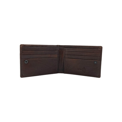 Pebble Texture 10 Card Billfold Wallet # 1727N.2 Button