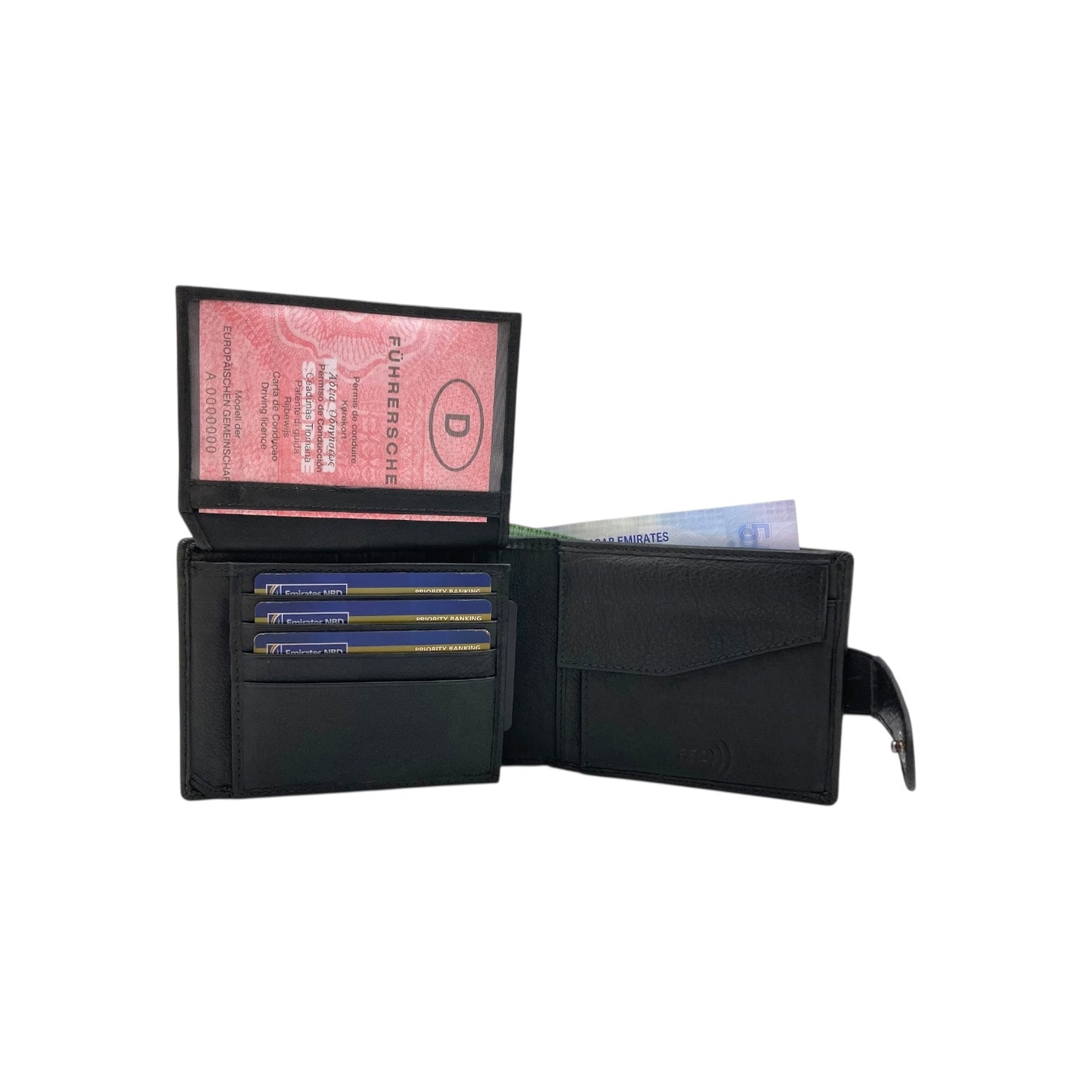 Shield Collection Bifold Wallet RFID # 1886CL