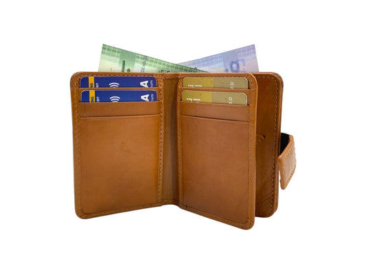 Compact Credit Cards & Cash Wallet With RFID # 4193A [EL.LOOP]