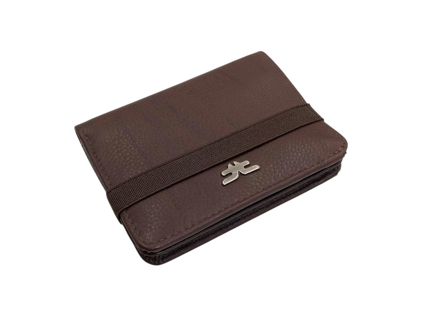 Compact Credit Cards & Cash Wallet With RFID # 4193A [ELASTIC]