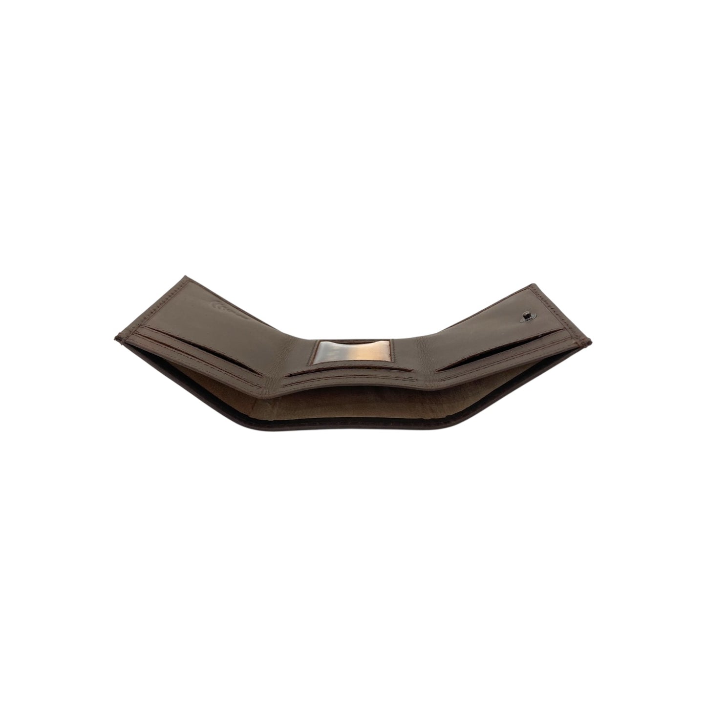 RFID Compact Trifold Cards & Cash Wallet #  1891 Button