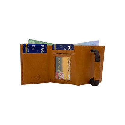 RFID Compact Z-Trifold Cards & Cash Wallet #  1891Z