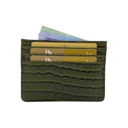 Slim Genuine Leather Special Credit Card Holder # 685N
