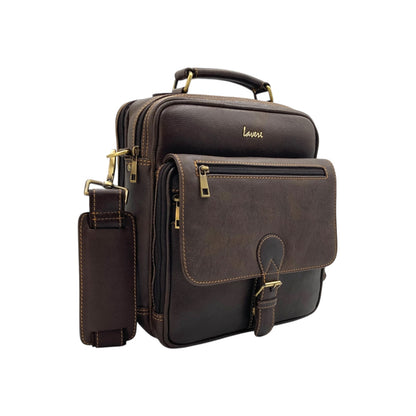 Kani Leather Premium Leather Sling Bag for Men – Stylish Crossbody Bag for Travel & Everyday Use | Mylaveri #2046