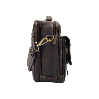 Kani Leather Premium Leather Sling Bag for Men – Stylish Crossbody Bag for Travel & Everyday Use | Mylaveri #2046