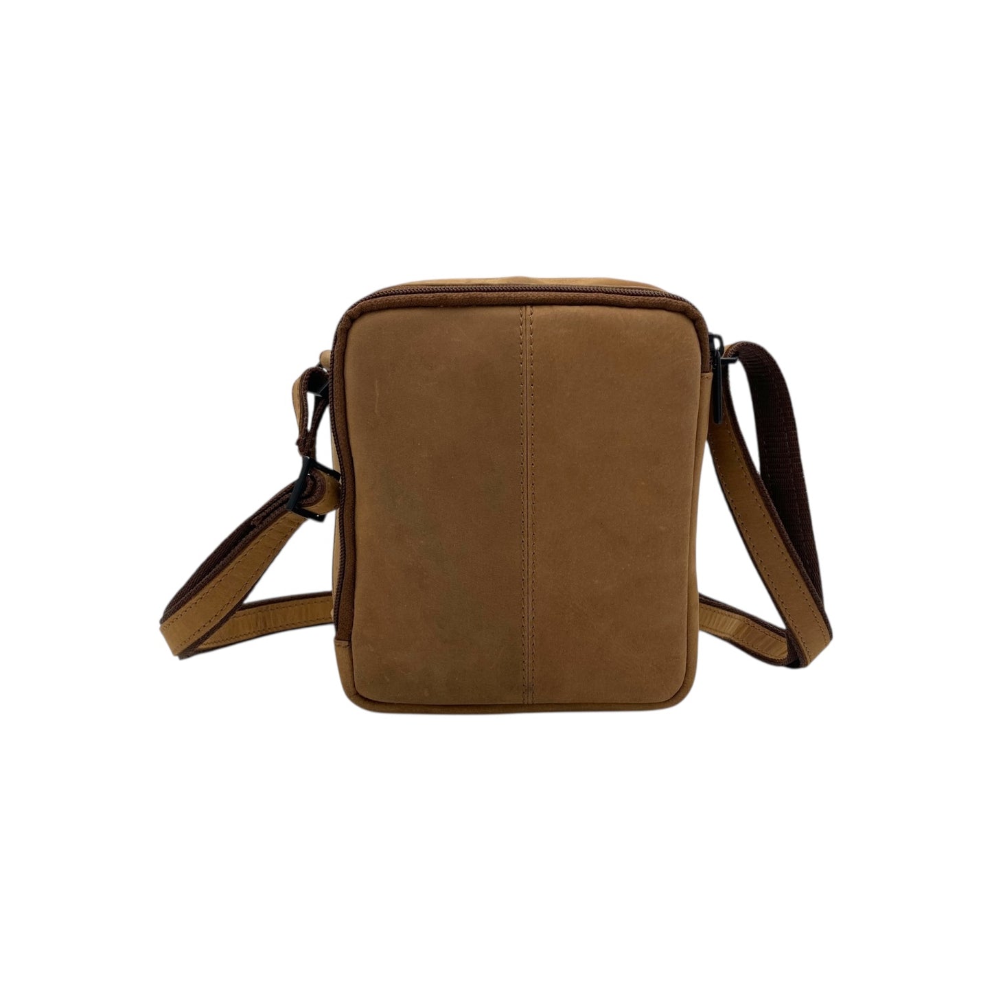 Vintage Leather Men's Leather Sling Bag – Crossbody Travel Bag with Multiple Compartments /Messenger Bag # 2297S